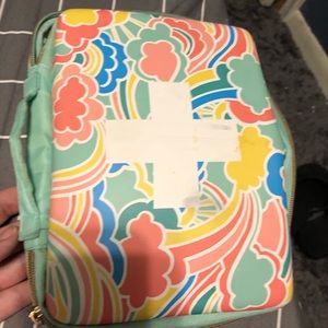 First aid kit for the beach beauty top handle side zip inner pouches and zipper